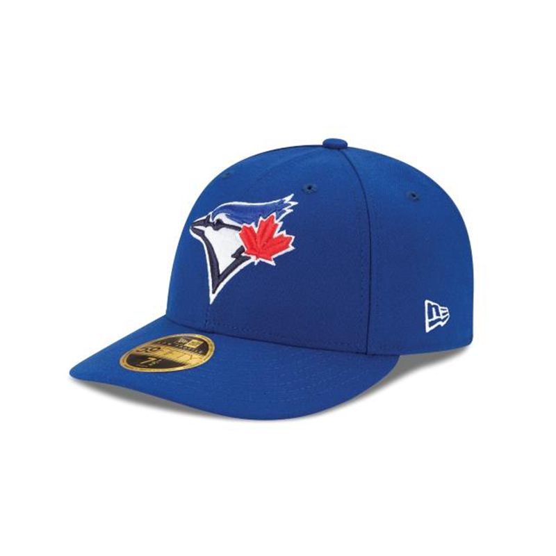 MLB Toronto Blue Jays Authentic Collection Low Profile 59Fifty Fitted (YDS0910) - Blue New Era Caps